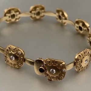Alex Sepkus 18k gold & diamond bracelet